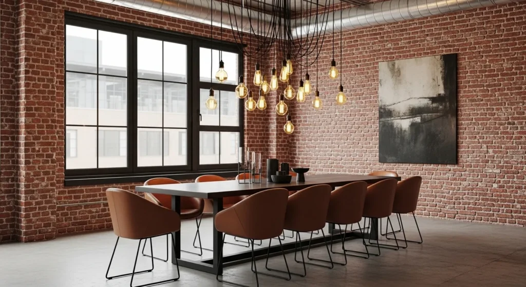 Choose Cognac Leather Dining Chairs