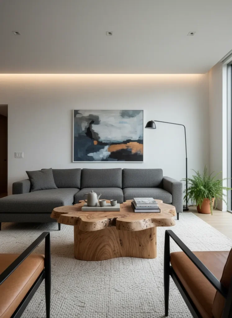 Choose a Raw Wood Coffee Table