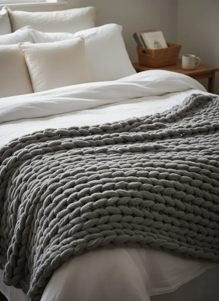 Chunky Knit Blankets