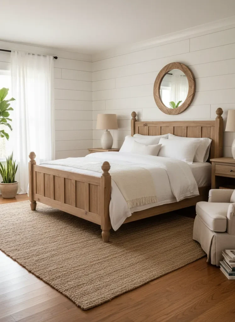 Classic White Shiplap Walls