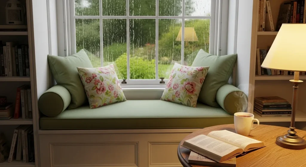Cozy Window Reading Nook