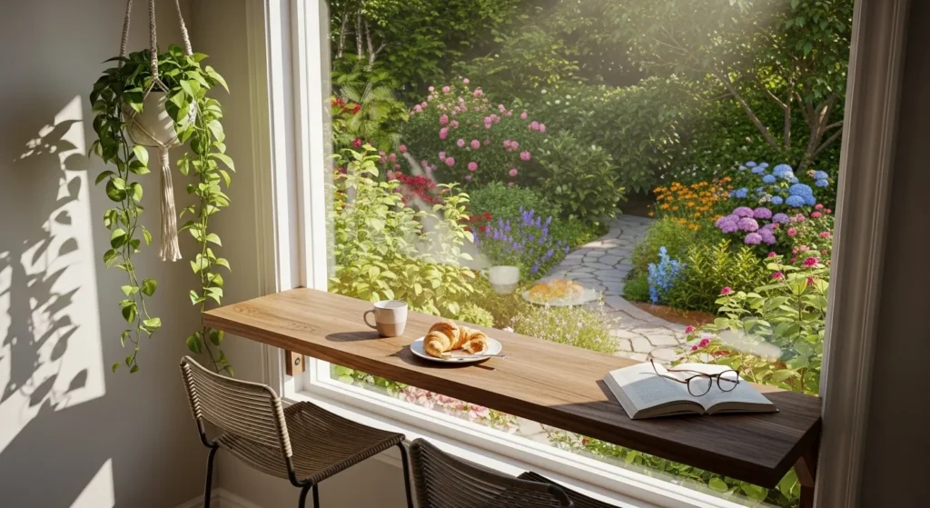 Create a Breakfast Bar by the Window