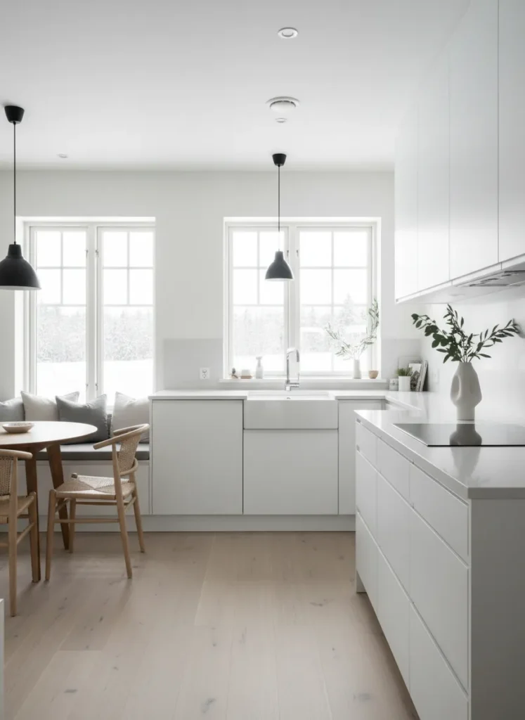 Crisp White Cabinetry