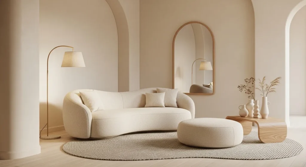 Curved Furniture Silhouettes