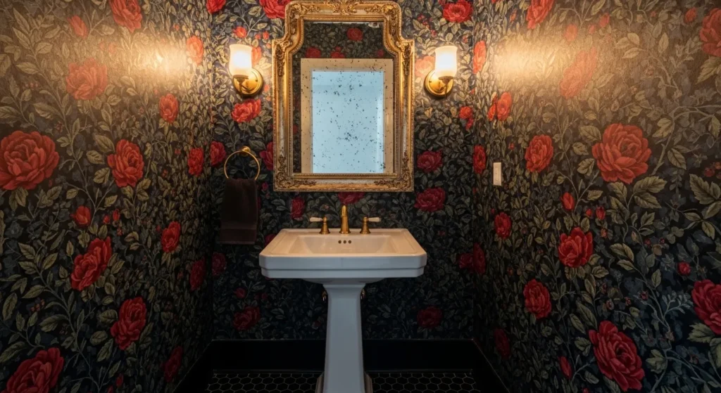 Dark Wallpaper with Subtle Pattern