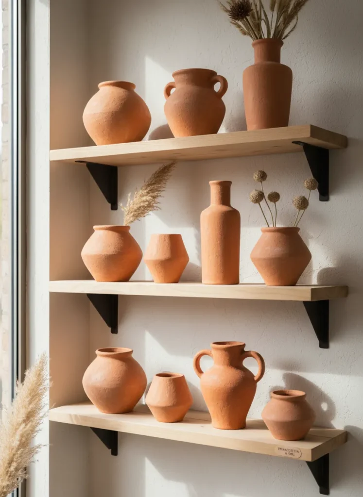 Decorate with Terracotta Accents
