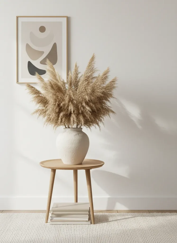 Display Dried Pampas Grass