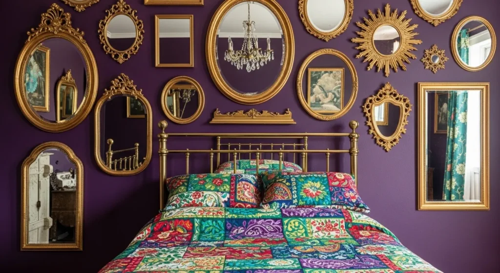 Display a Collection of Vintage Mirrors