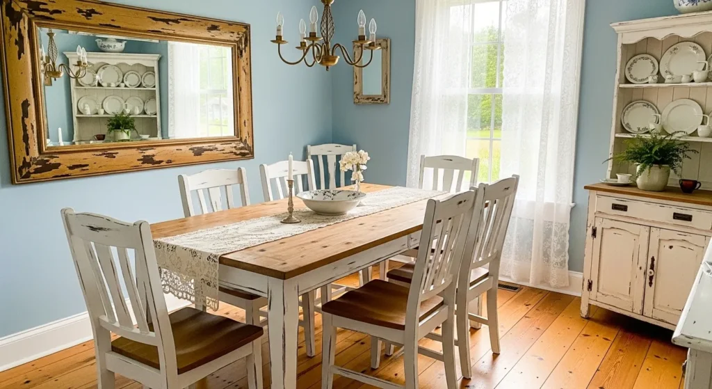 Distressed White Finishes