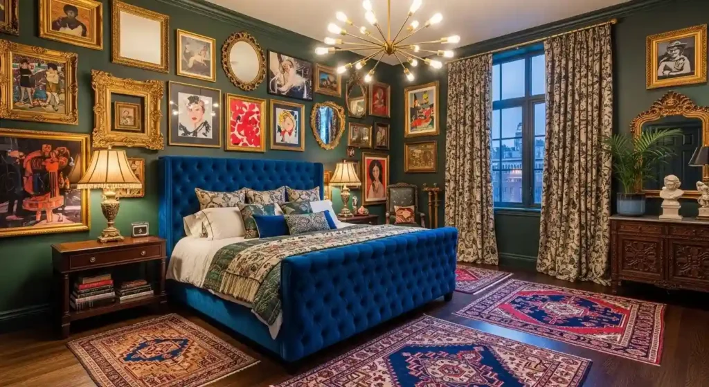 Drench Walls in Deep Jewel Tones