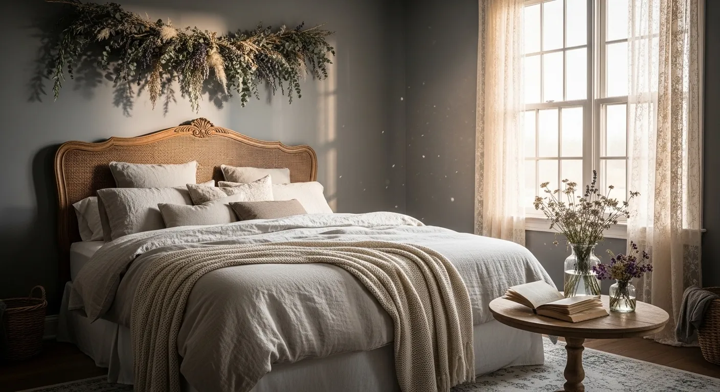 Dark CottageCore Bedroom Ideas