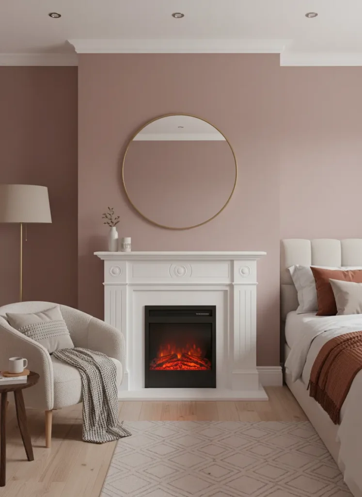 Electric Fireplace Feature