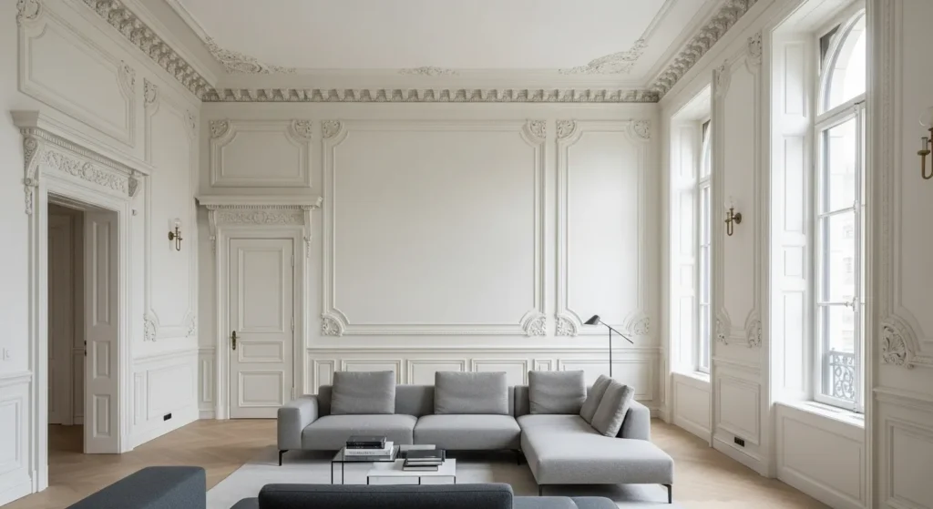 Embrace Intricate Wall Moldings