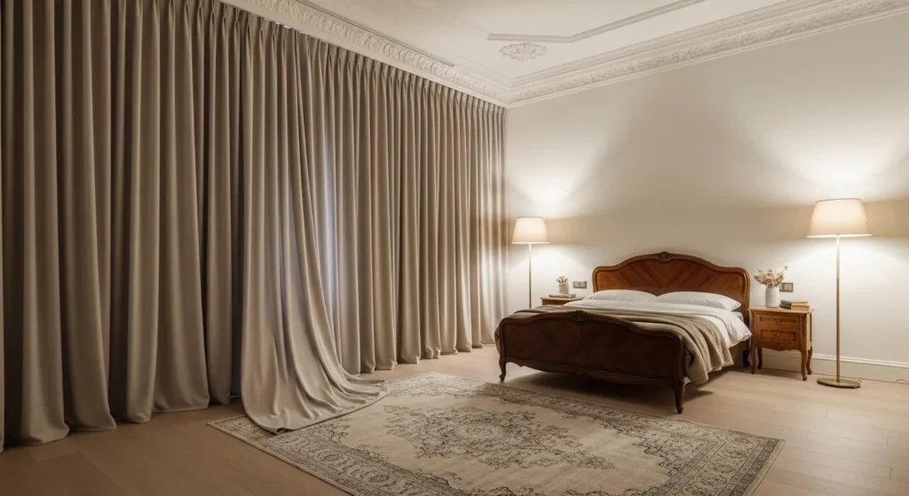 Floor-to-Ceiling Drapery