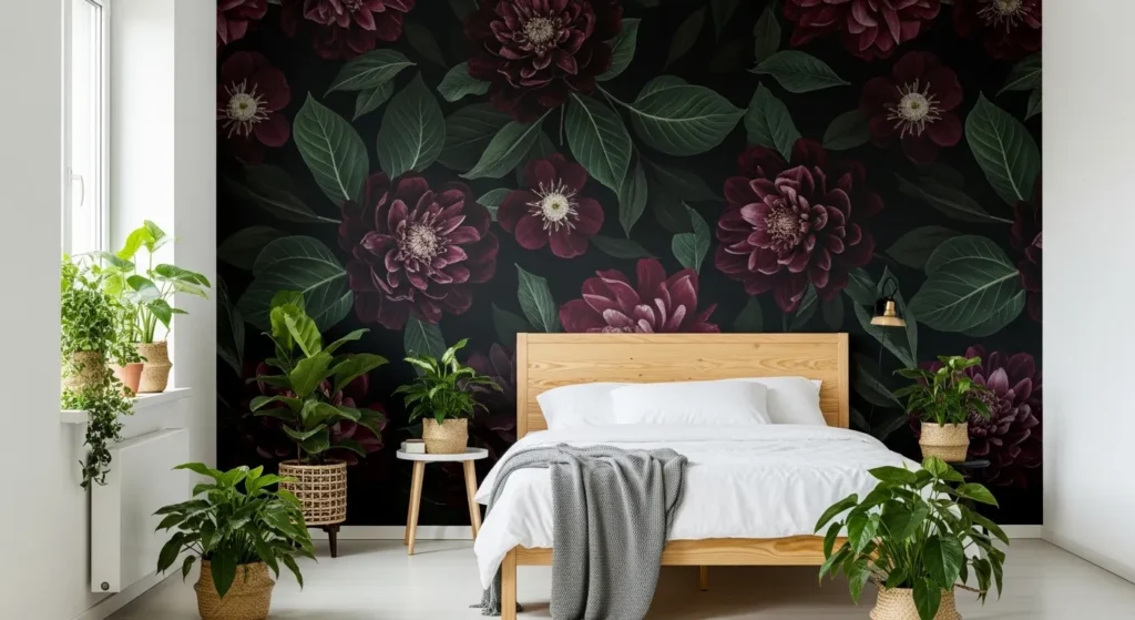 Floral Wallpaper Feature