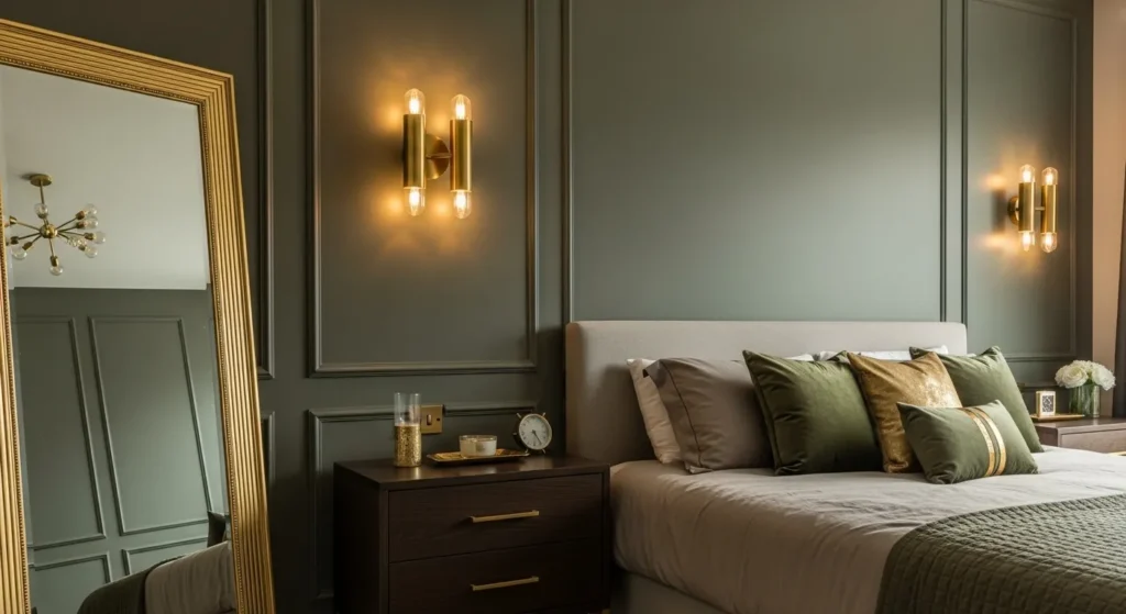 Gold and Brass Accents