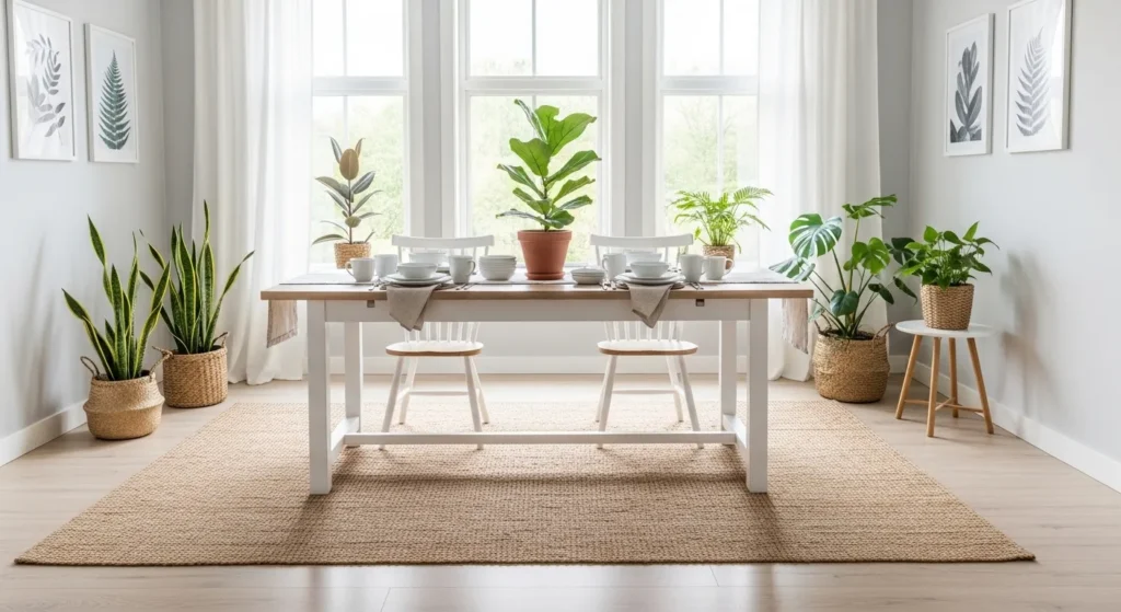 Ground the Space with Jute Rugs