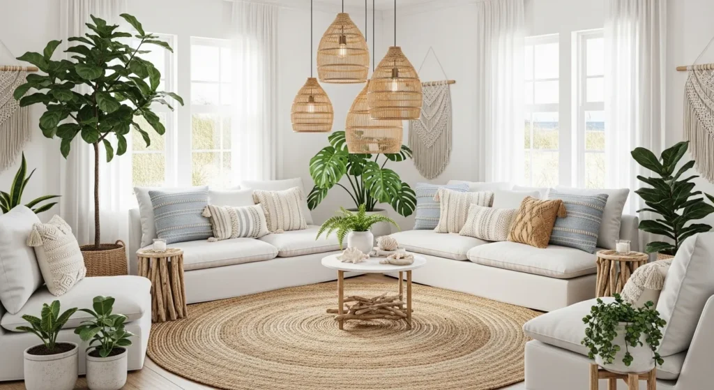 Ground the Space with Jute Rugs