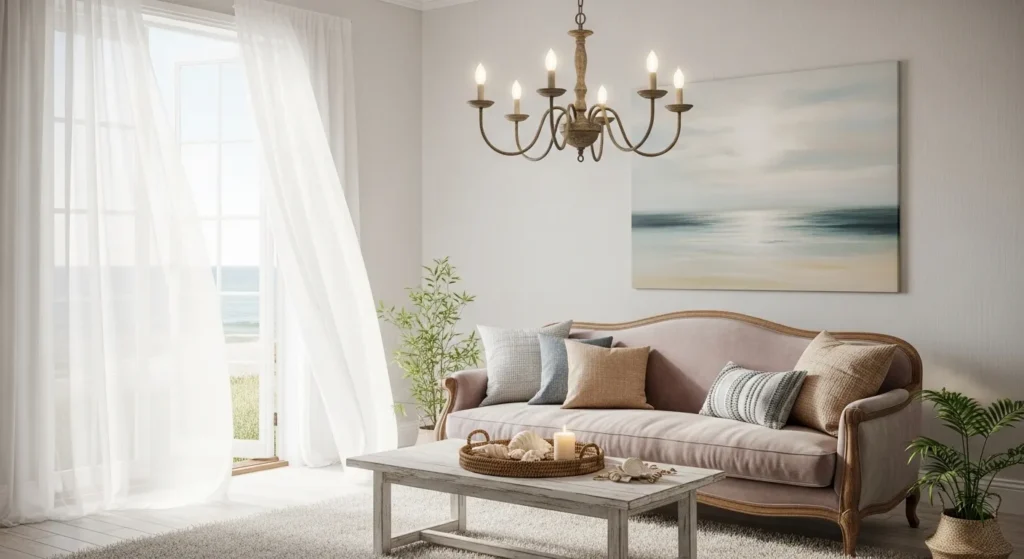 Hang Flowing Sheer Curtains