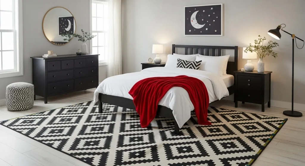 Harlequin Patterned Accents