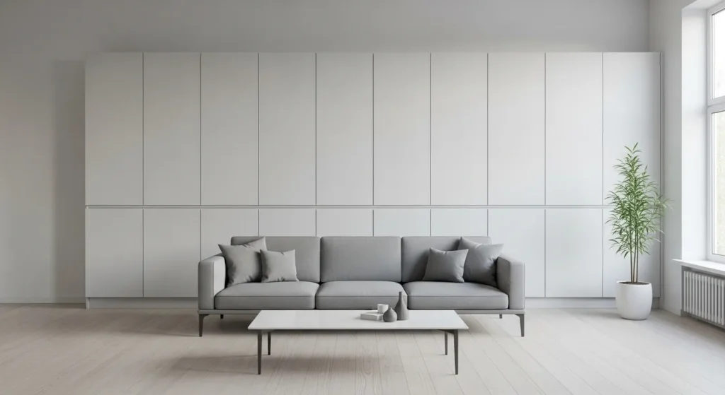 Hidden Storage Walls