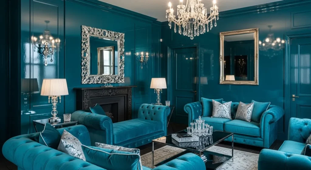 High Gloss Teal Finishes