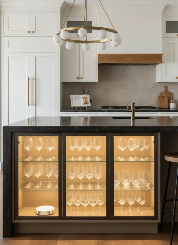 Illuminated Glass Cabinets