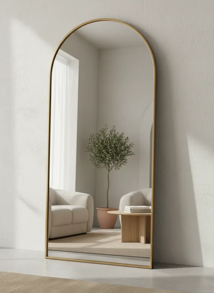 Incorporate Arched Mirrors