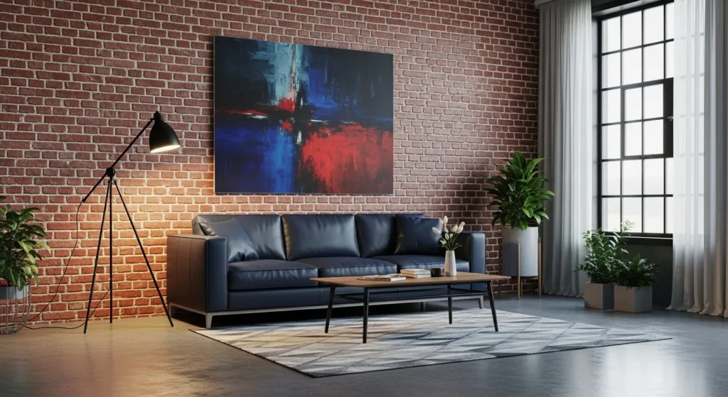 Industrial Edge with Exposed Brick