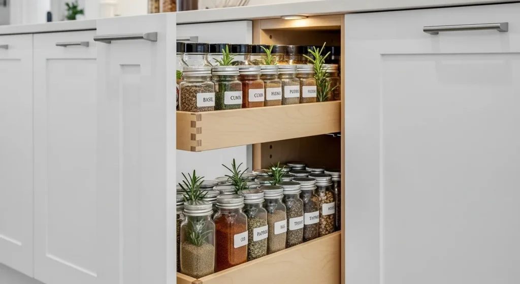 Install a Pull-Out Pantry