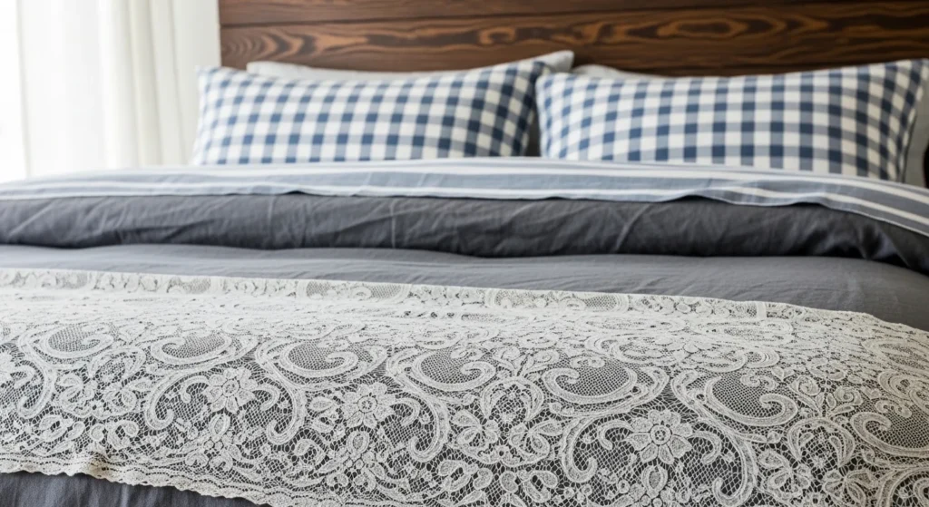 Lace and Linen Layers