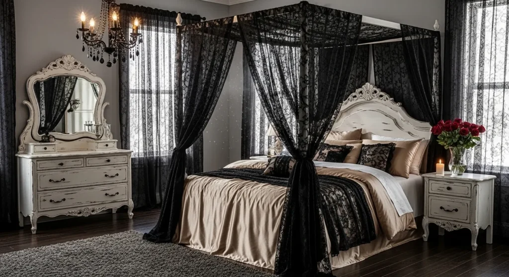 Lace and Satin Textures