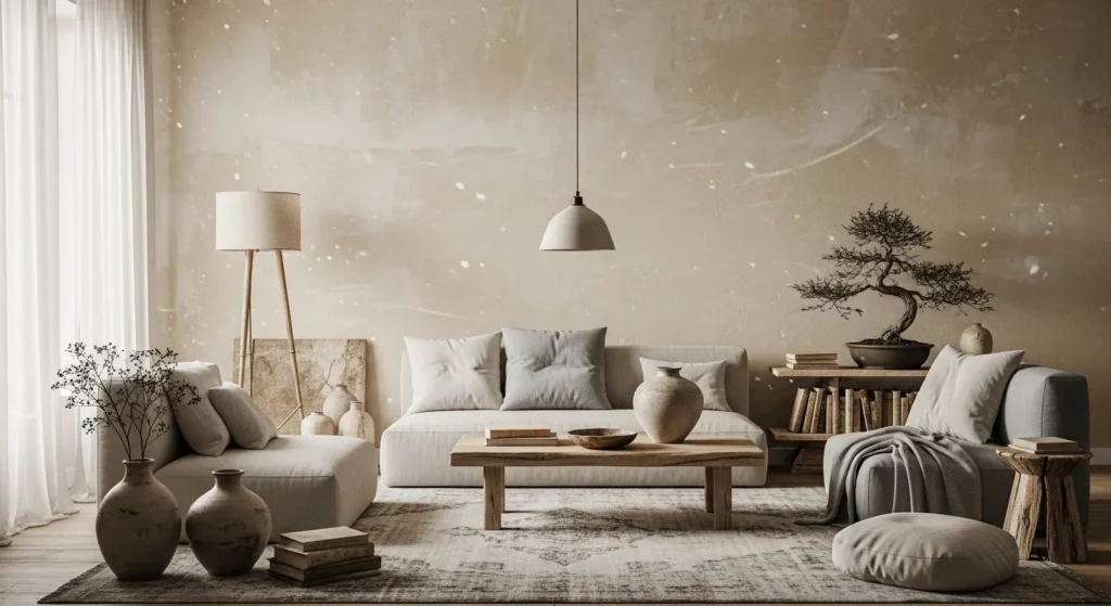 Lime Wash Paint Finish