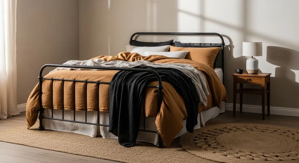 Linen Bedding Layers