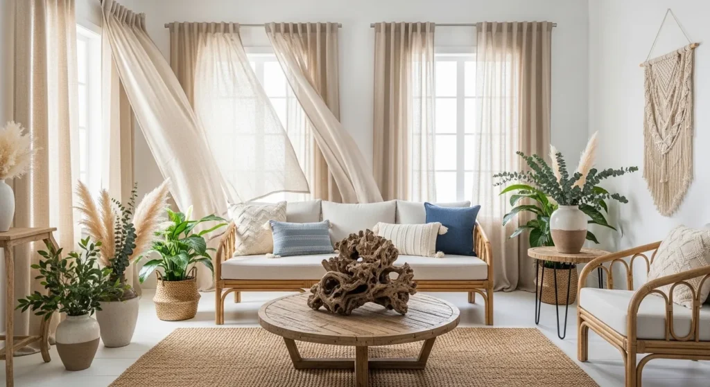 Linen Curtains and Textiles