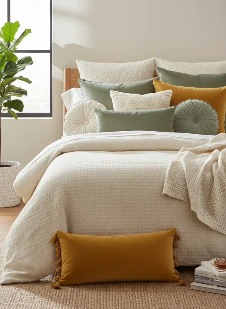 Lots of Throw Pillows