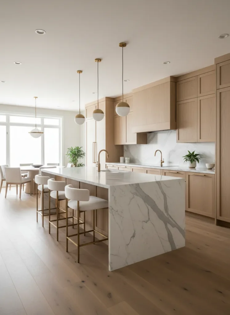 Marble Waterfall Island