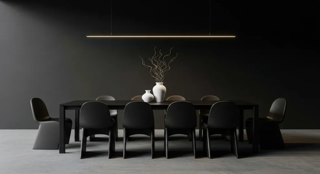 Matte Black Minimalist