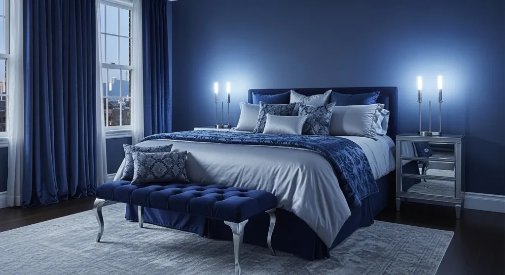 Midnight Blue Velvet