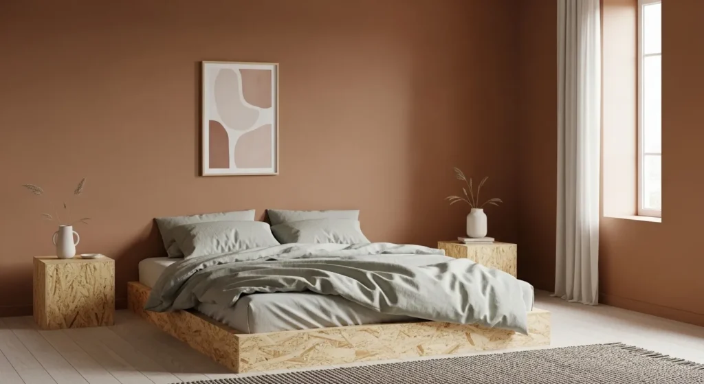 Minimalist Clay and Eucalyptus