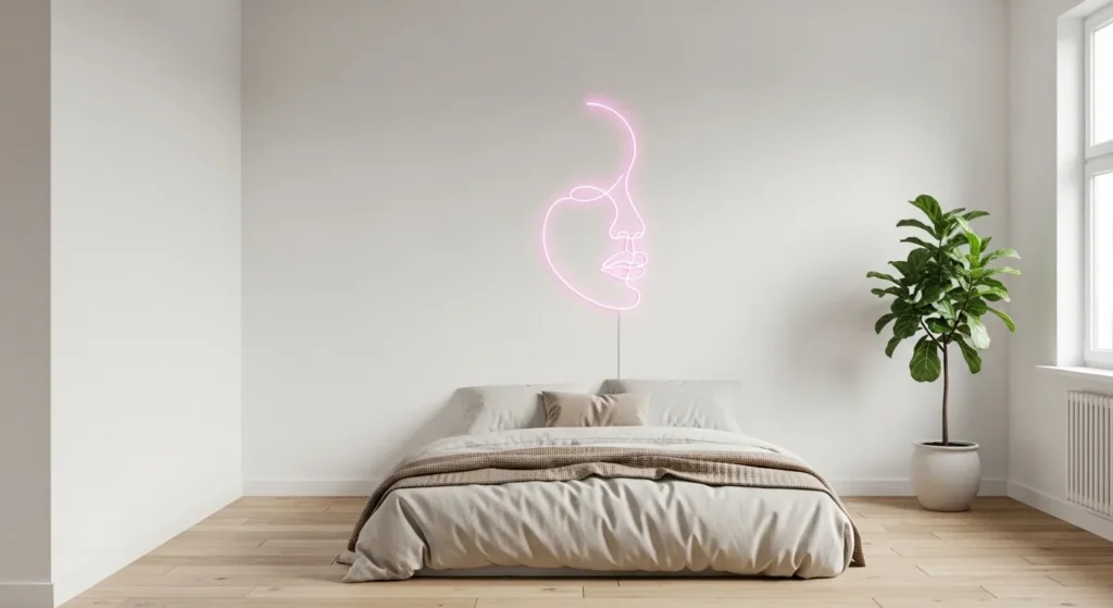 Minimalist Line Art Faces