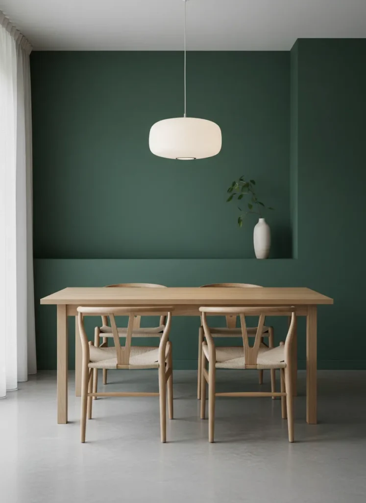 Minimalist Scandi-Green