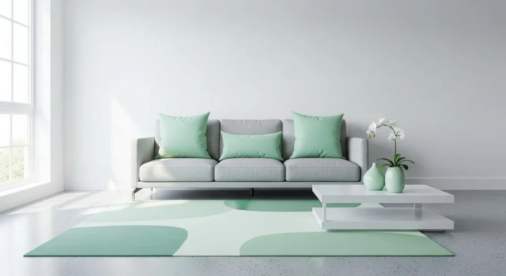 Mint Green Pastel Accents