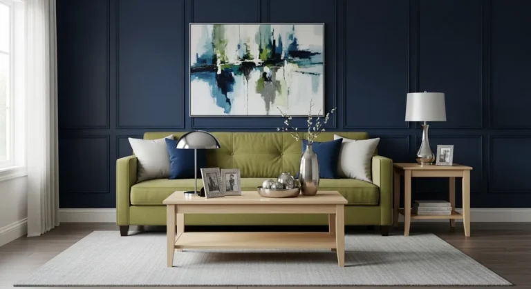 Olive Green Sofa Living Room Ideas