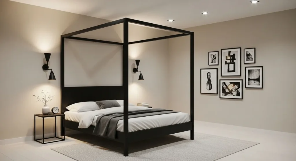 Modern Black Contrast