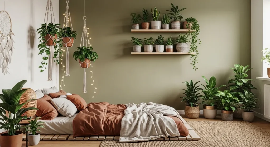 Modern Boho with Plants