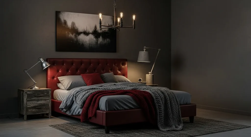 Moody Charcoal and Wine