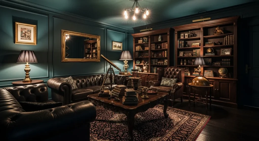 Moody Dark Teal Immersion