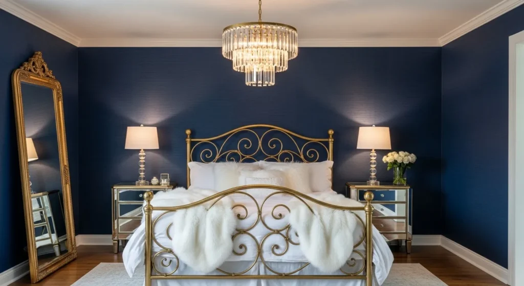 Navy and Gold Luxury