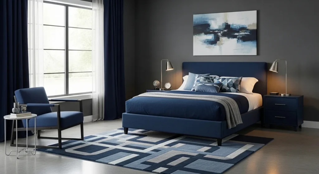 Navy and Grey Sophistication